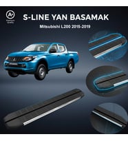 Mitsubishi L200 S-Line Premium Krom Yan Basamak 2015-2019