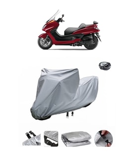 Yamaha Majesty 400  Su Geçirmez Motosiklet Brandası ARKA ÇANTA UYUMLU