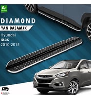 S-Dizayn Hyundai IX-35 Diamond Krom Yan Basamak 173 Cm 2010-2015