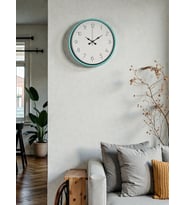 MCG  36 Cm Turkuaz Standart Duvar Saati