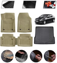Dacia Logan 2004-2012 Uyumlu Paspas Araca Özel Bagaj Havuzu MBS Bej