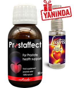 Prostaffect 50 ml Şurup 1 Adet Erkeklerin Özel Durumlarına Içecek Formunda Özel Şurub + Lustra Yağı