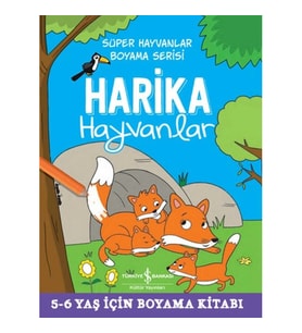 Harika Hayvanlar - Süper Hayvanlar Boyama Serisi