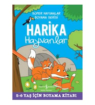 Harika Hayvanlar - Süper Hayvanlar Boyama Serisi