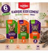 Kiwi Pets Yammies Karışık Kedi Ezmesi 90 Gr*6 Adet