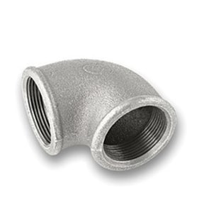 FİTİNGS - DİRSEK GALVANİZ 1/2"
