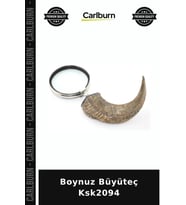 Özel Üretim Dekoratif Aksesuar Koleksiyon Hediye Retro Klasik Boynuz Büyüteç Ksk2094