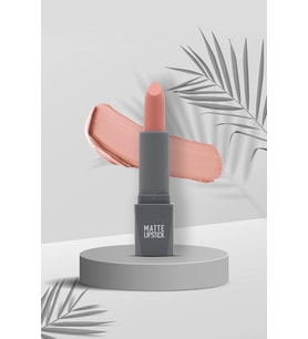 Yoğun Renk Veren Uzun Süre Kalıcı Nemlendirici Kadifemsi Mat Ruj - Matte Lipstick 401 Soft Pink