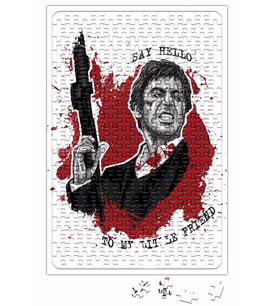 Scarface 02 Puzzle 240 Parça Yapboz