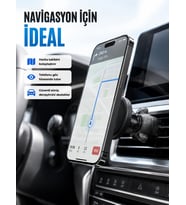 Manyetik Araç Telefon Tutucu Güçlü Mıknatıslı Halandırma Aparatı