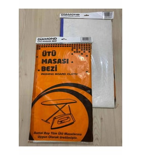 Büyük Boy Yanmaz Keçe Ütü Masası Örtüsü 52x13, Şık ve Koruyucu
