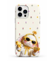 İPhone 16 Pro Max Novera Cozy Friends Collection Çift Katmanlı Essential Tough Telefon Kılıfı