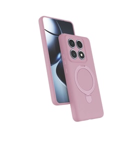 Xiaomi Mi 14t Pro Regal Magsafe Standlı Kapak - Açık Pembe