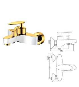 GMS PERA MİX BANYO BATARYASI (Krom)