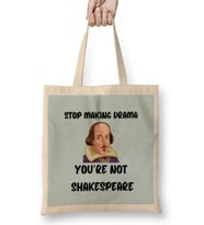 Sarcasm Funny Comment Quotes Gift - Sarcastic Women And Men Humorous Saying Bez Çanta Uzun Saplı