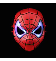 LED IŞIKLI MASKE IŞIKLI ÖRÜMCEK ADAM MASKESİ LED LİGHT SPİDERMAN MASK IŞIKLI CADILAR BAYRAMI MASKESİ