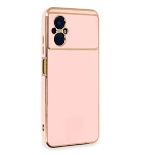 Poco M5 Kılıf Volet Silikon - Pembe