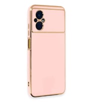 Poco M5 Kılıf Volet Silikon - Pembe