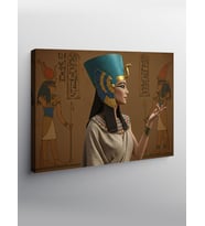 Kanvas Tablo Nefertiti Kraliçe Portresi