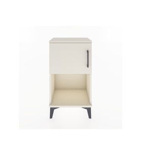 Arges Komodin 2 Raflı Tek Kapaklı 44x30x80 Aytaşı-Aytaşı