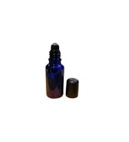 20ml mavi cam şişe roll-on şişe, 50 adet, bilye başlıklı şişe, cam şişe, roll-on şişesi