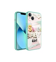 Apple iPhone 13 Uyumlu Kılıf Kamera Korumalı Desenli Sert Silikon Zore Epoksi Kapak (Model 5)