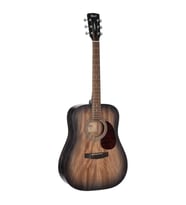 CORT EARTH60M OPTB AKUSTİK GİTAR, OPEN PORE TRANS BLACK BURST