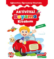 Aktiviteli Boyama Kitabı Taşıtlar