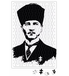Mustafa Kemal Atatürk Puzzle 240 Parça Yapboz