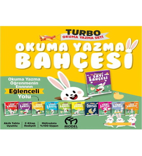 Model Eğitim Yayınları 1. Sınıf Turbo Okuma Yazma Seti (Okuma Yazma Bahçesi)