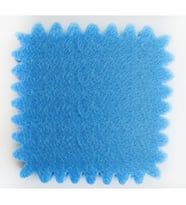 Organze kare fileli mavi 22cm p100-