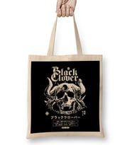 Demon Skull Black Clover Bez Çanta Uzun Saplı