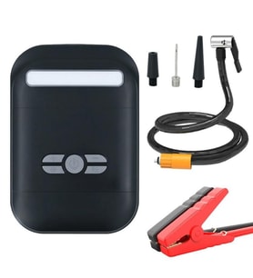 HEPU HP-M02 Multi-Function Jump Starter Akü Takviye ve Hava Kompresörü Cihazı