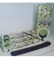 Beyaz Gül ( white rose ) Kokulu  Tütsü  20 Stick