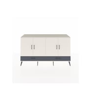 Hyperion Konsol 6 Raflı 2 Çekmeceli 4 Kapaklı 176x44x99 Aytaşı-Aytaşı/Antrasit