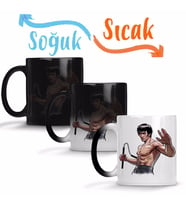Bruce Lee Sihirli Kupa Bardak Porselen