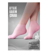 Ayak Bakım Çorabı Silikon Ayak Uygulama Koruyucu Çorap 721585