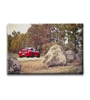Kırmızı Porsche Canvas Tablo ATY224
