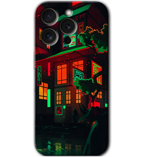 İphone 15 Pro Kılıf HD Desen Baskılı Kılıf - China Street