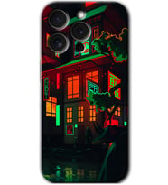 İphone 15 Pro Kılıf HD Desen Baskılı Kılıf - China Street