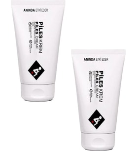 Piles Hemeroıdınız ve Bağsurunuz Için Yeni Formüllü Çözümünüzkremi 50 ml x 2 Adet