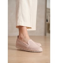 Mammamia D26YA-7145 Kadın Hakiki Deri Casual Ayakkabı Krem