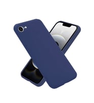 iPhone 16E Kılıf First Silikon - Lacivert