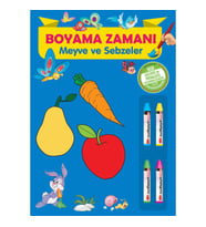 Boyama Zamanı: Meyve ve Sebzeler