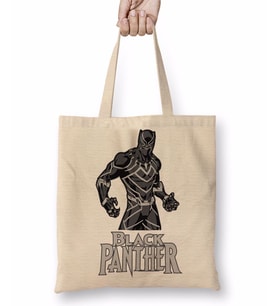 Pantera Negra Panther Bez Çanta Uzun Saplı
