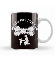Not Just Dog Dogs Lover Animals Owner Pet Fan Puppy Paw Kupa Bardak Porselen