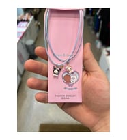 Yeni 2 Li Anime Kuromi My Melody Best Friends Kolye Aksesuar Şık Takı