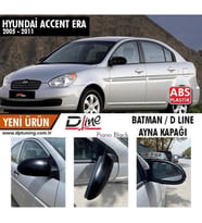 HYUNDAİ ERA YARASA BATMAN AYNA KAPAĞI TÜM MODELLERE UYUMLU (Siyah)