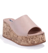 Dagoster DZA07-8961510 Nut Ortopedik Günlük Feta Taban  Kadın Terlik (Nude)