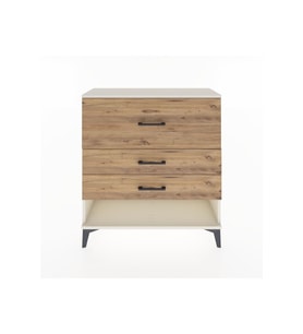 Arges Şifonyer 3 Çekmeceli 88x30x96 Aytaşı-Çam